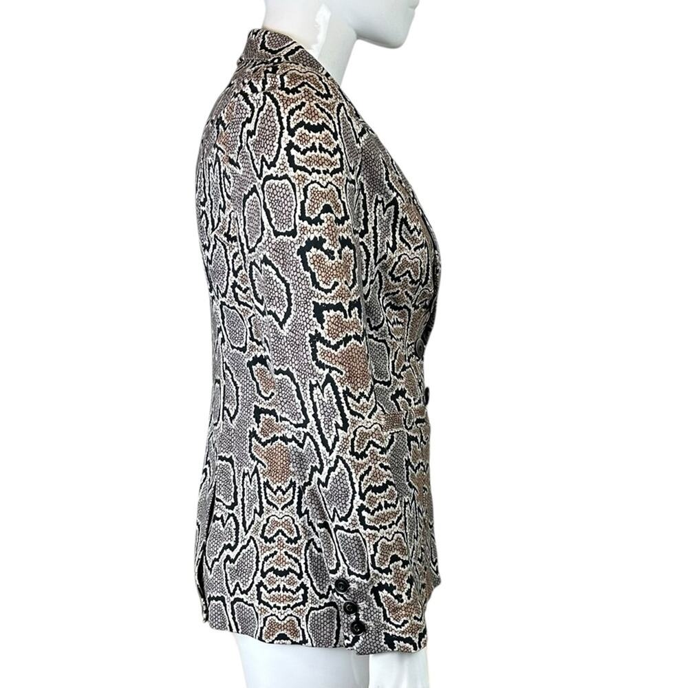 Cabi Python Double Breasted Blazer 3733 Snake Pri… - image 6